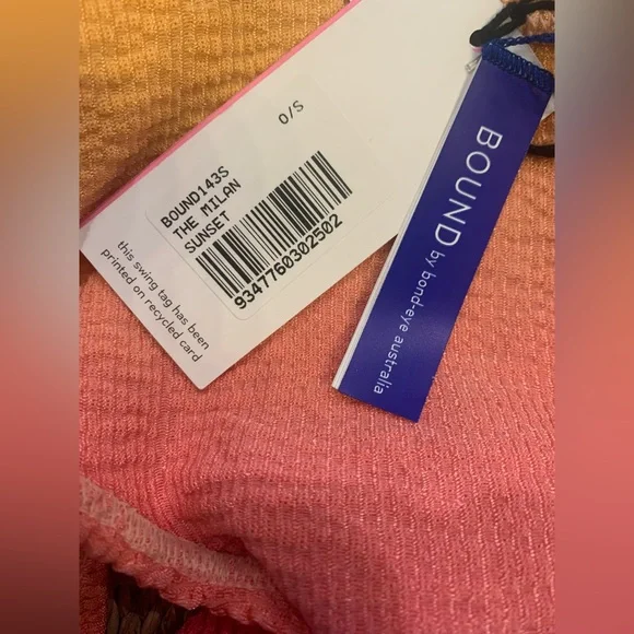 BOUND BY BOND-EYE The Milan Cutout One-Piece Swimsuit in Sunset One Size - Picture 10 of 10